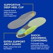 Dr. Scholls ® Extra Support Insoles for Women, Size 6-11, 1 Pair, Trim to Fit Inserts
