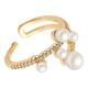 thumbnail image 1 of Guardurnaity Anillo de nudillo de perla de pisos para mujer, ajustable, para cumpleaños, boda, fecha de compromiso, escuela, joyería delicada para Ropa, zapatos y accesorios Miscelánea, 1 of 6