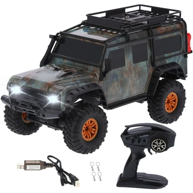 Coche RC VGEBY 1/10 4WD Crawler 2.4GHz con Motor Brushed para Todo Terreno