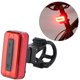thumbnail image 4 of Luz trasera de bicicleta impermeable bicicleta noche montar ciclismo luz de advertencia trasera USB recargable, 4 of 8