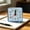 Blue, variant on Minimalist Silent Analog Alarm Clock, Battery-Operated Table Clock for Student Dorm and Bedroom, 2.1x2.3in