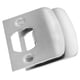 thumbnail image 4 of 2 placas de cierre para cerrojo de seguridad de 1-5/8 pulgadas, placa de relleno para orificio de refuerzo de puerta delantera, 4 of 8