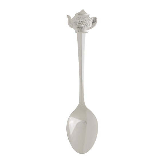 Cucharita Demi para Tetera HIC Kitchen Plateada 11.5 cm