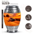 thumbnail image 2 of JAGASY Car Urns for Adult Male and Female - 10 Inch Funeral Cremation Urn Human Ashes Mother, Set of 4 Mini Urns for Dad Memorial Funeral - Couple Combo Urn, 2 of 6