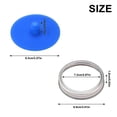 thumbnail image 2 of 5pcs 86mm Fermentation Mason Jar Lids Silicone Fermenting Lids Airlock Lids, 2 of 4