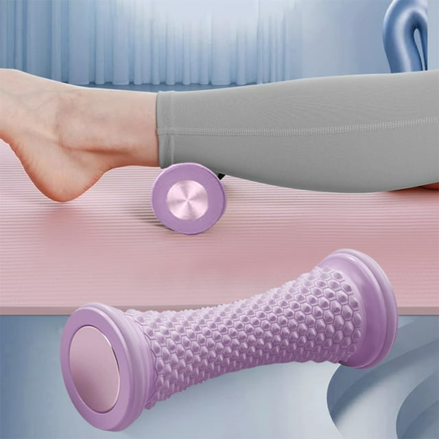 Bola de masaje para el arco del pie | Rodillo de pie de plástico profesional para el alivio de los pies planos y la relajación muscular | Terapia de acupresión multifuncional | Masajeador de talón