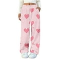 thumbnail image 2 of Miqool Womens Lounge Pants Warm Winter Cozy Soft Fleece Pajama Bottoms Sleepwear, 2 of 4