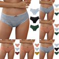 thumbnail image 1 of Calzones De Mujer Algodon Sin Costuras Bragas Para Mujer De Encaje De Ganchillo Con Agujeros * 5 Piezas, 1 of 4