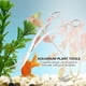 thumbnail image 1 of Tijeras De Acero Inoxidable Para Plantas De Acuario, Herramienta De Recorte De Plantas De Agua Para Peceras, Tijeras Onduladas, 1 of 7