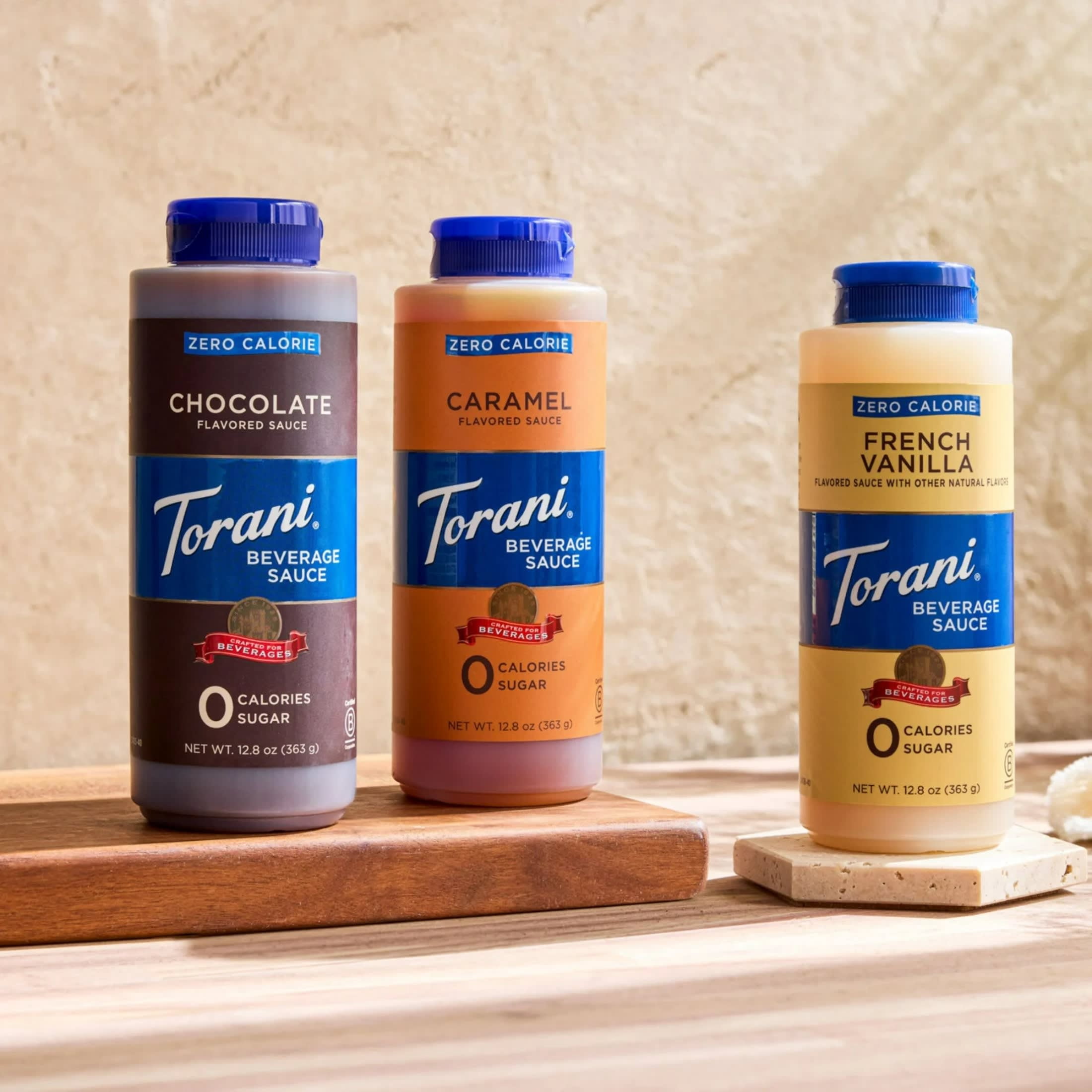 Torani Zero Calorie French Vanilla Beverage Sauce 12.8 oz