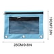 thumbnail image 3 of Estuche para Lápices de 3 Anillas con Cremallera, Organizador de Lápices, Neceser., 3 of 3