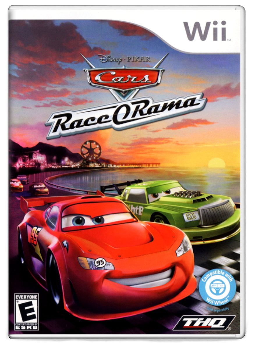 Disney Cars Race o Rama - Game Nintendo Wii - Complete Mint - Pal