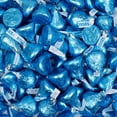 thumbnail image 2 of 85 pcs It's a Boy Baby Shower Candy Blue Kisses Milk Chocolate (13.6oz Bag, Approx. 85 pcs) - No Assembly Required, 2 of 6