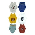 thumbnail image 3 of Wonder Nation Boys Critter Sock, 6-Pack, Sizes 6 Months - 5 T, 3 of 3