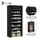 thumbnail image 2 of Zapatero Organizador Rack Para 27 Pares Estante Practiksa Color Negro, 2 of 5