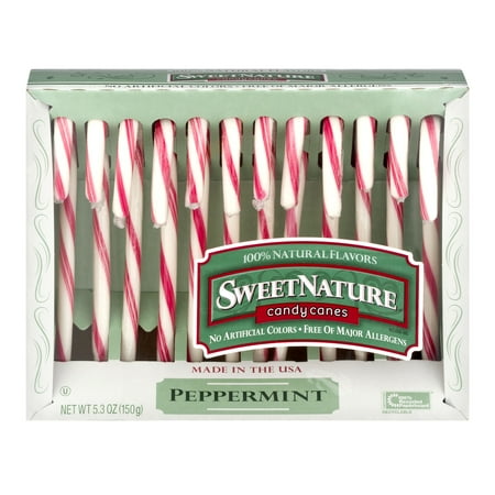 Sweet Nature Peppermint Candy Canes
