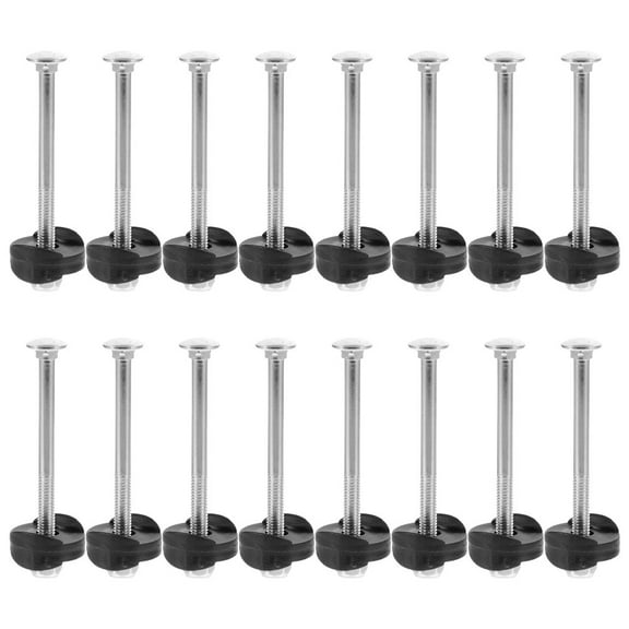 Worgeous 16 Set Long Trampoline Screws and Bolts Trampoline Bolts and Nuts Trampolines Replacement Accessories