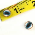 thumbnail image 5 of Brown and Teal Cat Glass Eyes, 5 of 11