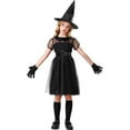 thumbnail image 2 of Kids Witch Costume For Girls Tulle Dress Girl Dresses Cosplay Party Halloween Costumes 6-7 Years Kids Girls Dress, 2 of 6