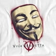 thumbnail image 2 of V For Vendetta T-Shirt Fawks Mask Unisex Graphic Tee For Men & Women, 2 of 7