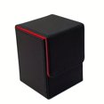 thumbnail image 3 of Premium PU Leather Card Deck Box - Perfect for Storing 100+ MTG/TCG Cards in Single Sleeves!, 3 of 7
