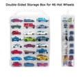 thumbnail image 4 of Maletín de almacenamiento KISLANE de doble cara para 46 coches Hot Wheels, 4 of 5