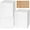 Square-48 Pcs, variant on Ceramic Tiles for Crafts, 48 Pack Unglazed Blank Coasters with Cork Backing for Alcohol Ink Painting Acrylic Pouring Art Projects Housewarming Gifts Wedding School Education, Round