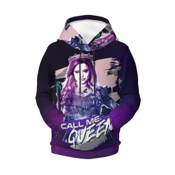 Boys Girls Descendan-t Pullover Hoodies 3D Print Novelty Colorful Kids Hoodie Sweatshirts with Pocket