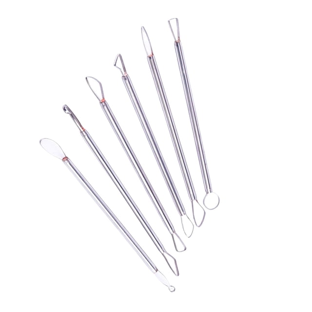 segolike Clay Sculpting Tools Metal Professional Double Ended Bulk Pottery Tools Supplies 6Pcs