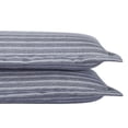 thumbnail image 3 of 2-Pack Gray Striped Long Pillowcases, Soft and Comfortable Bedding, Body Pillow Covers, 51x76cm, 3 of 8