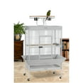 thumbnail image 5 of Prevue Pet Products 36" x 24" x 66" Select Wrought Iron Parrot Bird Cage, Pewter, 5 of 5