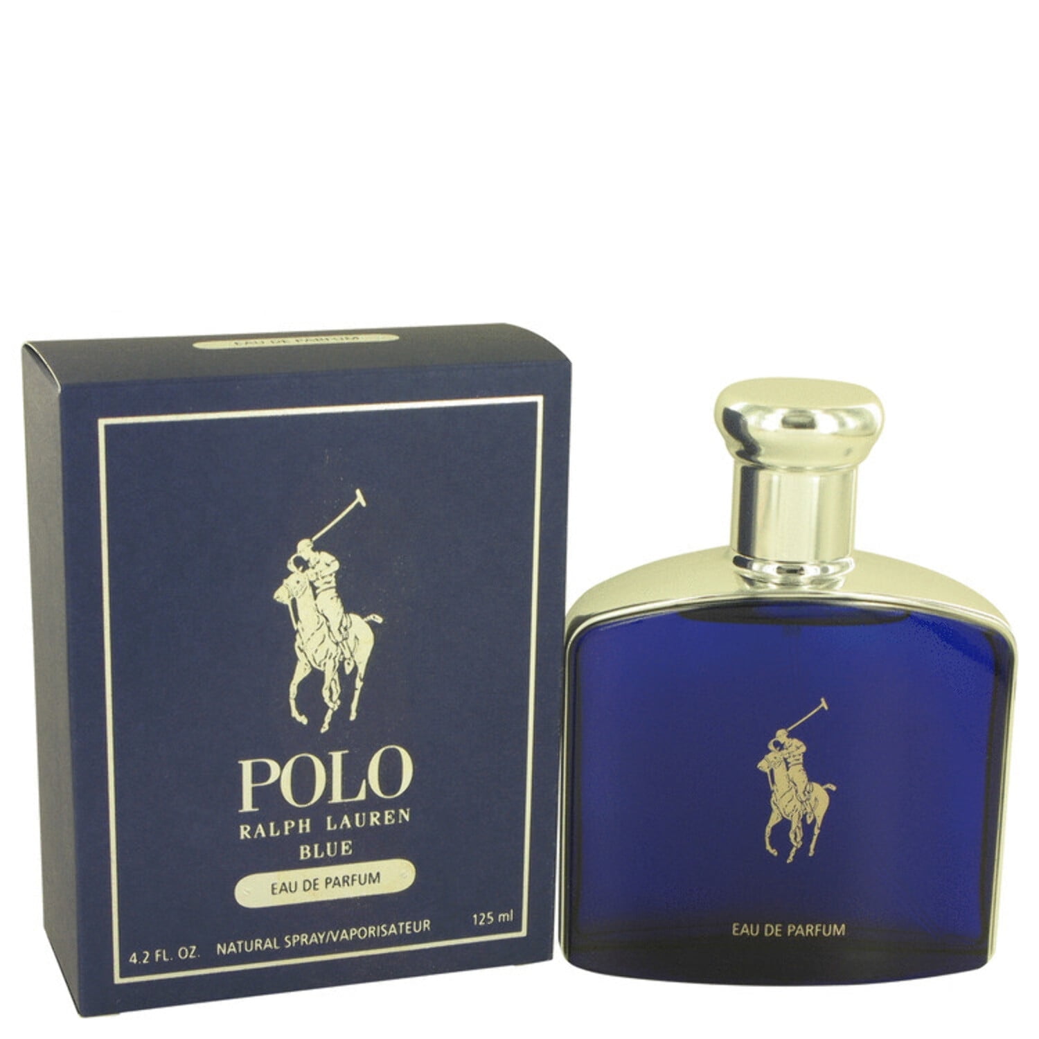 Ralph Lauren Polo Blue Eau De Parfum Spray, Cologne for Men, 4.2 Oz