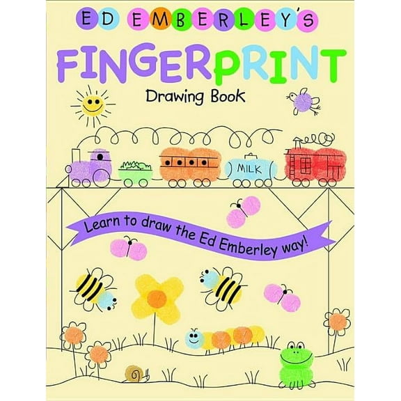 Ed Emberley's Fingerprint Drawing Book, (Paperback)