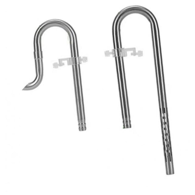Skimmer de Superficie Reutilizable Lily Pipe Acuario Pecera Tubo de Filtro Tubo 12 Entrada Salida