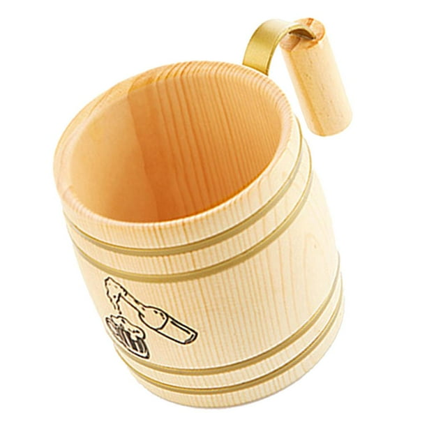 1 Pieza Jarra Vaso de Cervezas Accesorio de Cocina Gastronómica UNA Macarena Jarra de cerveza de madera