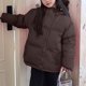 thumbnail image 5 of Parkas de manga larga para otoño e invierno para niños, de color liso, con capucha, de manga larga, gruesas y cálidas, bonitas y casuales, para niños y niñas, parte superior de poliéster., 5 of 6