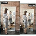 thumbnail image 5 of 16.4Ft Flexible Molding Trim Peel and Stick Self Adhesive Waterproof Paintable Wall Mirror Corner Edge Tile Trim for Floor Furniture Baseboard Countertops Border Decor, 5 of 5