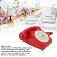 thumbnail image 3 of Saluaqui Audio Guest Book Wedding Phone, Clear Sound Convenient Use Audio Message Recording Telephone, Retro Phone Audio GuestBook for Wedding Event Birthday Party, 3 of 7