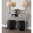 thumbnail image 3 of LumiSource Silver Lenuxe 24" Metal Table Lamp - Set of 2, 3 of 11