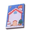 50 Pieces Funny Christmas Notepads, Santa Notepads Christmas Sticky ...