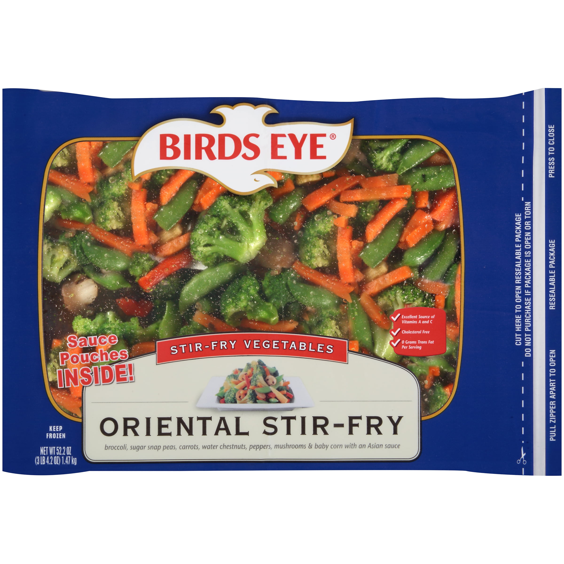 Birds Eye Oriental Stir-Fry Vegetables, 52.2 Oz - Walmart.com