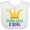 AA-White, variant on Inktastic Mardi Gras King Celebration Party Boys Baby Bib