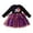 /c34Orange84, variant on JCCXIN Toddler Kids Girls Halloween Dress Long Sleeve Letter Graphic Tulle Tutu Dress-Up Party Dresses Crew Neck Trick Or Treat School Carnival Lovely Festival Clothes,Black,3-4 Years