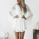thumbnail image 4 of Vestido Ajustado de Manga Larga Con Encaje Para Mujer, Vestido Ceñido Al Cuerpo Para Fiesta de Cóctel, M Odeerbi ODB115966, 4 of 9