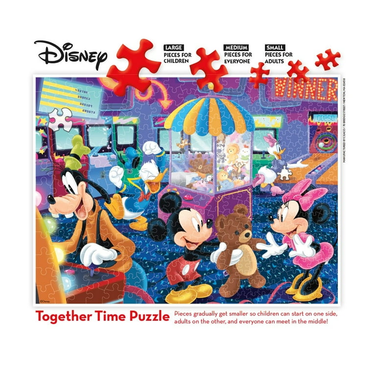 Ceaco 400-Piece Disney Together Time Arcade Interlocking