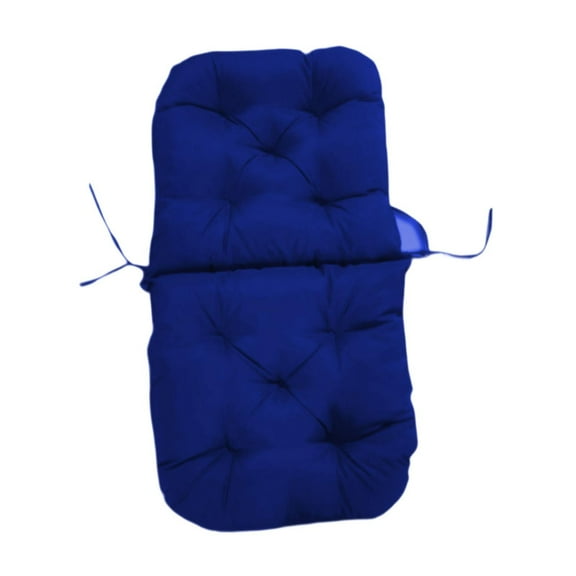 yotijay High Back Chair Cushion Rocking Chair Cushion Patio Seat Cushion for Living Room Blue