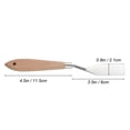 thumbnail image 3 of SHISUYAN Wooden Handle Painting Spatula and Mixing Scraper for Professional and Amateur Use Multi Color, 3 of 7