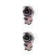 thumbnail image 2 of Matsuzay Modelo de astronauta Altavoz inalámbrico Audio Radio Reproductor de música Reloj despertador Altavoz nocturno electrónico Rosa 2piezas, 2 of 6