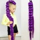 thumbnail image 1 of Peluca con extensión de coleta y coleta de color para mujer, accesorios para cabello oscuro para fiestas de Halloween, festivales, etc. 66 cm (26 pulgadas)., 1 of 9