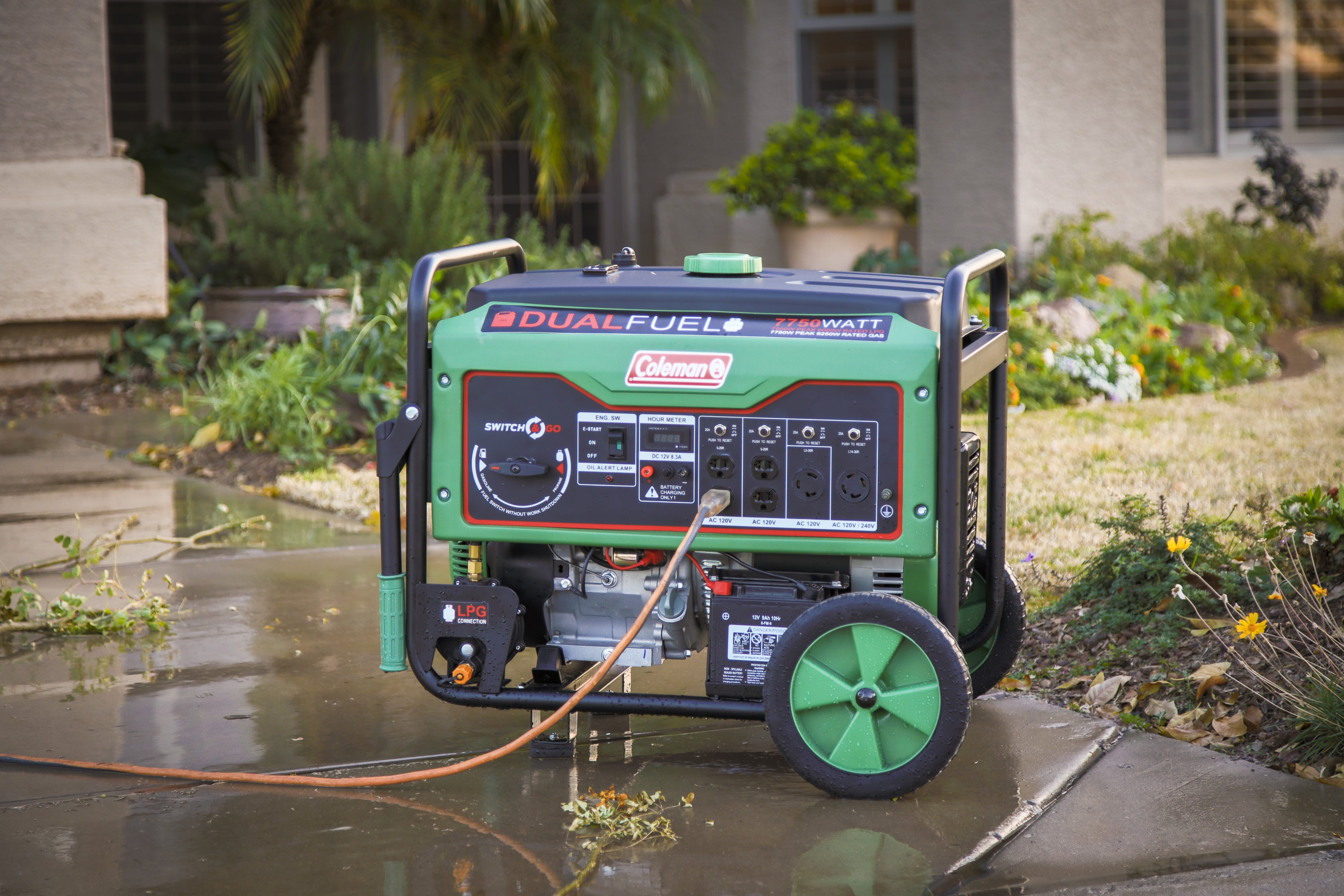 Coleman Powersports DF7750 7750w Gas Powered Power Ride-On Generator